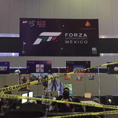 Stand de Forza Motorsport México en Electronic Game Show 2016.