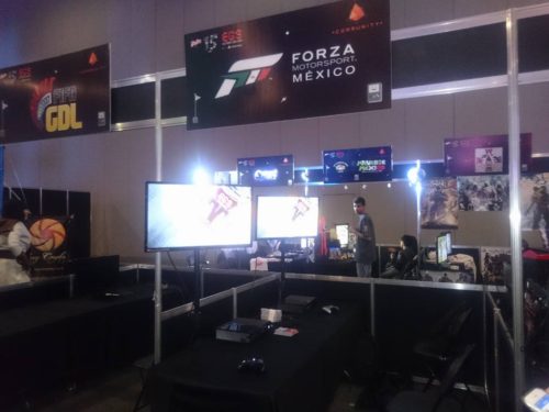 Stand de Forza Motorsport México en Electronic Game Show 2016.